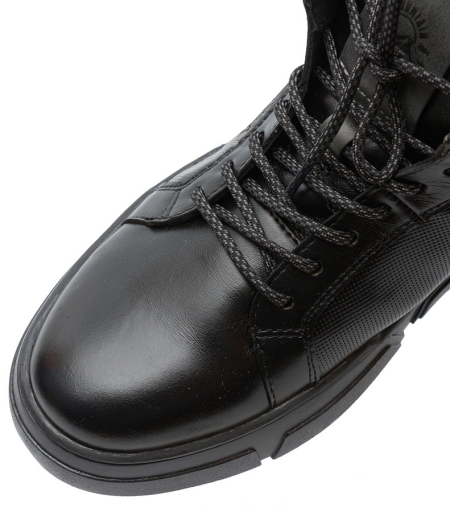 МУЖСКИЕ БОТИНКИ НАТУРАЛЬНАЯ КОЖА / ШЕРСТЬ РОСВЕСТ РОССИЯ