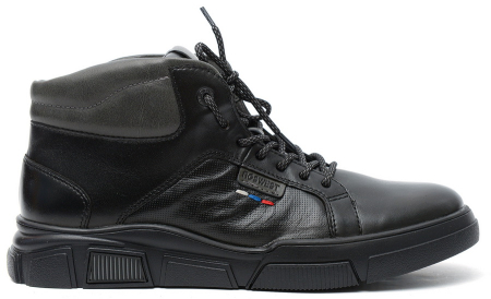 МУЖСКИЕ БОТИНКИ НАТУРАЛЬНАЯ КОЖА / ШЕРСТЬ РОСВЕСТ РОССИЯ