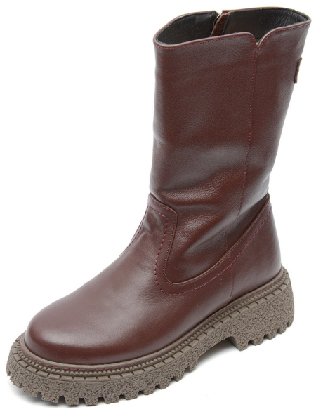 ЖЕНСКИЕ САПОГИ НАТУРАЛЬНАЯ КОЖА / НАТУРАЛЬНАЯ  ШЕРСТЬ CORVETTO ИТАЛИЯ