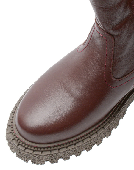 ЖЕНСКИЕ САПОГИ НАТУРАЛЬНАЯ КОЖА / НАТУРАЛЬНАЯ  ШЕРСТЬ CORVETTO ИТАЛИЯ