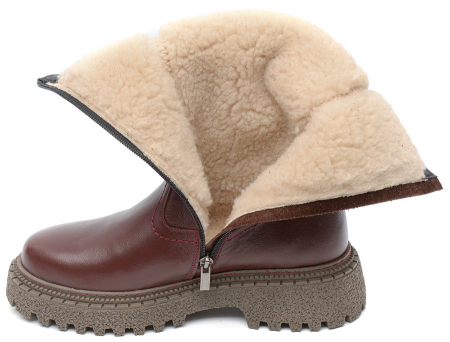 ЖЕНСКИЕ САПОГИ НАТУРАЛЬНАЯ КОЖА / НАТУРАЛЬНАЯ  ШЕРСТЬ CORVETTO ИТАЛИЯ