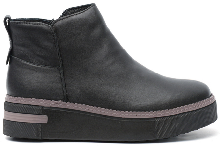 ЖЕНСКИЕ БОТИНКИ НАТУРАЛЬНАЯ КОЖА НАТУРАЛЬНЫЙ МЕХ GUGU ГЕРМАНИЯ