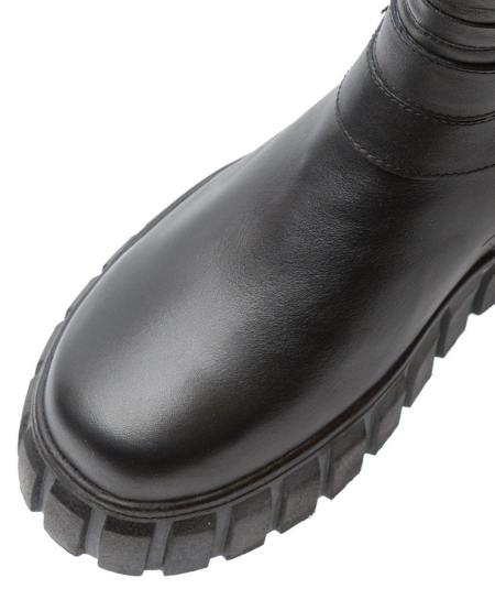 ЖЕНСКИЕ САПОГИ НАТУРАЛЬНАЯ КОЖА / НАТУРАЛЬНЫЙ МЕХ GUGU ГЕРМАНИЯ