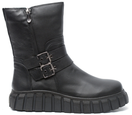 ЖЕНСКИЕ САПОГИ НАТУРАЛЬНАЯ КОЖА / НАТУРАЛЬНЫЙ МЕХ GUGU ГЕРМАНИЯ