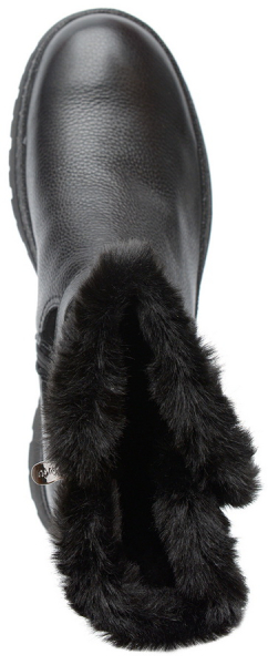 ЖЕНСКИЕ ПОЛУСАПОГИ НАТУРАЛЬНАЯ КОЖА + ВЕЛЮР / НАТУРАЛЬНЫЙ МЕХ GUGU ГЕРМАНИЯ