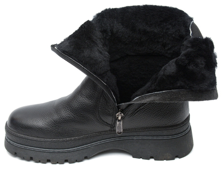 ЖЕНСКИЕ САПОГИ НАТУРАЛЬНАЯ КОЖА  / НАТУРАЛЬНЫЙ МЕХ GUGU ГЕРМАНИЯ