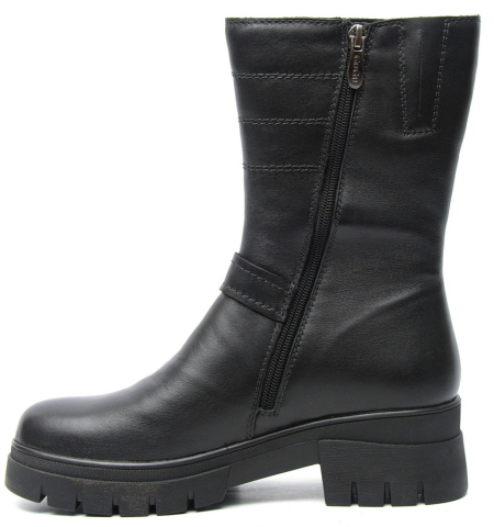 ЖЕНСКИЕ САПОГИ НАТУРАЛЬНАЯ КОЖА  / НАТУРАЛЬНЫЙ МЕХ GUGU ГЕРМАНИЯ