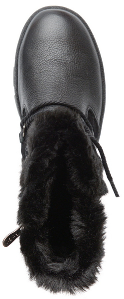 ЖЕНСКИЕ ПОЛУСАПОГИ НАТУРАЛЬНАЯ КОЖА + ВЕЛЮР / НАТУРАЛЬНЫЙ МЕХ GUGU ГЕРМАНИЯ