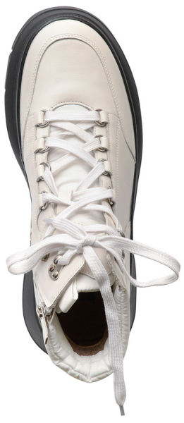 ЖЕНСКИЕ БОТИНКИ НАТУРАЛЬНАЯ КОЖА + ТЕКСТИЛЬ / ВОЙЛОК SALAMANDER