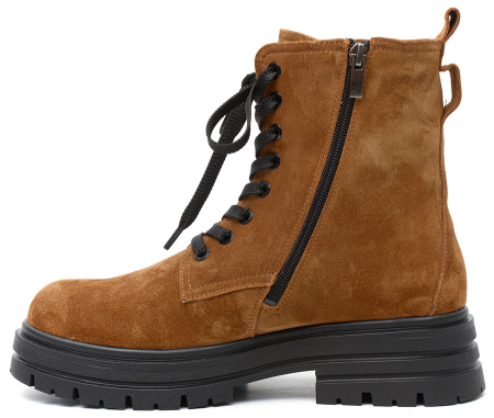 ЖЕНСКИЕ БОТИНКИ НАТУРАЛЬНАЯ КОЖА / ШЕРСТЬ CORVETTO ИТАЛИЯ