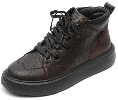 МУЖСКИЕ БОТИНКИ НАТУРАЛЬНАЯ КОЖА/БАЙКА CORVETTO ИТАЛИЯ