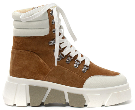 ЖЕНСКИЕ БОТИНКИ НАТУРАЛЬНАЯ КОЖА/ВЕЛЮР/ ШЕРСТЬ CORVETTO ИТАЛИЯ