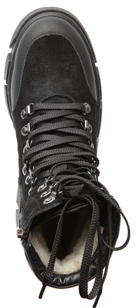 ЖЕНСКИЕ БОТИНКИ НАТУРАЛЬНАЯ КОЖА/ВЕЛЮР/ ШЕРСТЬ CORVETTO ИТАЛИЯ