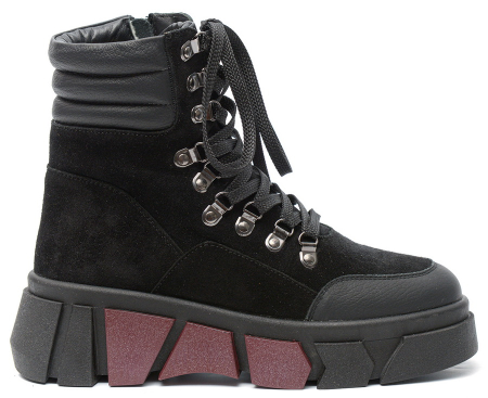 ЖЕНСКИЕ БОТИНКИ НАТУРАЛЬНАЯ КОЖА/ВЕЛЮР/ ШЕРСТЬ CORVETTO ИТАЛИЯ