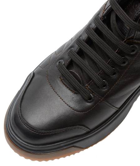 МУЖСКИЕ БОТИНКИ ПОЛУСПОРТИВНЫЕ НАТУРАЛЬНАЯ КОЖА /НАТУРАЛЬНЫЙ МЕХ CORVETTO