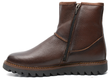 МУЖСКИЕ САПОГИ НАТУРАЛЬНАЯ КОЖА / НАТУРАЛЬНЫЙ МЕХ CORVETTO