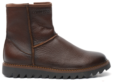 МУЖСКИЕ САПОГИ НАТУРАЛЬНАЯ КОЖА / НАТУРАЛЬНЫЙ МЕХ CORVETTO