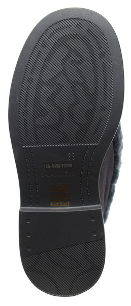 ЖЕНСКИЕ БОТИНКИ НАТУРАЛЬНАЯ КОЖА (ВЕЛЮР) / НАТУРАЛЬНЫЙ МЕХ SALAMANDER