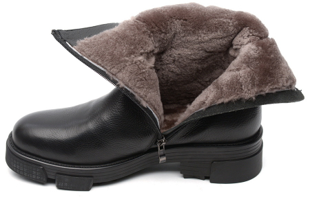 МУЖСКИЕ САПОГИ НАТУРАЛЬНАЯ КОЖА / НАТУРАЛЬНЫЙ МЕХ GUGU