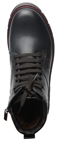 МУЖСКИЕ БОТИНКИ НАТУРАЛЬНАЯ КОЖА / НАТУРАЛЬНЫЙ МЕХ CORVETTO