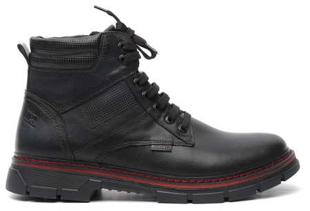 МУЖСКИЕ БОТИНКИ НАТУРАЛЬНАЯ КОЖА / НАТУРАЛЬНЫЙ МЕХ CORVETTO