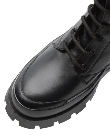 ЖЕНСКИЕ БОТИНКИ НАТУРАЛЬНАЯ КОЖА / НАТУРАЛЬНЫЙ МЕХ CORVETTO ИТАЛИЯ