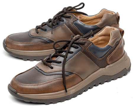 МУЖСКИЕ КРОССОВКИ НАТУРАЛЬНАЯ КОЖА CORVETTO ИТАЛИЯ