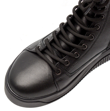 ЖЕНСКИЕ БОТИНКИ НАТУРАЛЬНАЯ КОЖА / НАТУРАЛЬНЫЙ МЕХ CORVETTO ИТАЛИЯ