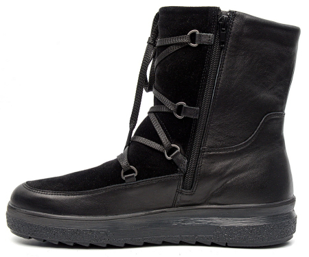 ЖЕНСКИЕ ПОЛУСАПОГИ НАТУРАЛЬНАЯ КОЖА / ВЕЛЮР / ШЕРСТЬ SALAMANDER