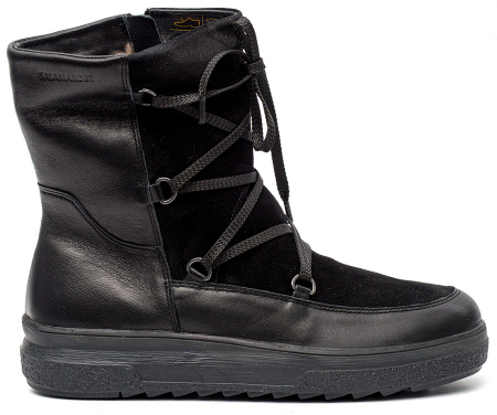 ЖЕНСКИЕ ПОЛУСАПОГИ НАТУРАЛЬНАЯ КОЖА / ВЕЛЮР / ШЕРСТЬ SALAMANDER