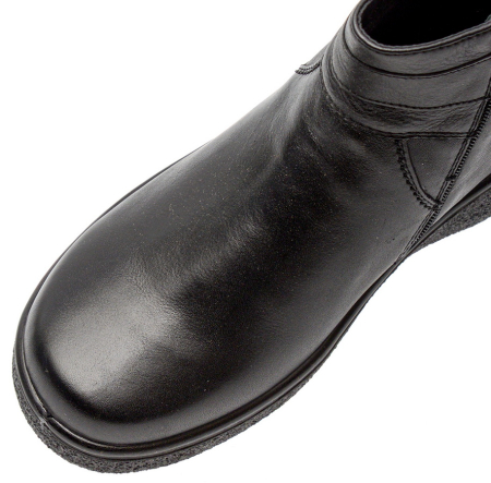 ЖЕНСКИЕ ПОЛУСАПОГИ НАТУРАЛЬНАЯ КОЖА / БАЙКА РОСВЕСТ РОССИЯ