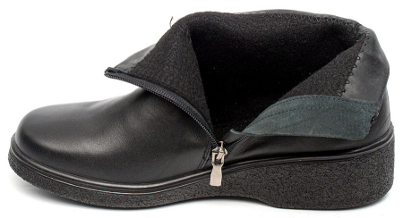 ЖЕНСКИЕ ПОЛУСАПОГИ НАТУРАЛЬНАЯ КОЖА / БАЙКА РОСВЕСТ РОССИЯ