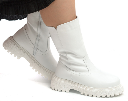 ЖЕНСКИЕ САПОГИ НАТУРАЛЬНАЯ КОЖА / НАТУРАЛЬНАЯ  ШЕРСТЬ CORVETTO ИТАЛИЯ