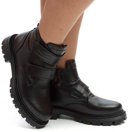 ЖЕНСКИЕ БОТИНКИ НАТУРАЛЬНАЯ КОЖА / ШЕРСТЬ CORVETTO ИТАЛИЯ