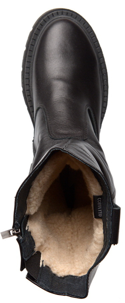 ЖЕНСКИЕ САПОГИ НАТУРАЛЬНАЯ КОЖА / НАТУРАЛЬНАЯ ШЕРСТЬ CORVETTO ИТАЛИЯ