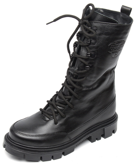 ЖЕНСКИЕ САПОГИ НАТУРАЛЬНАЯ КОЖА /НАТУРАЛЬНАЯ ШЕРСТЬ CORVETTO ИТАЛИЯ