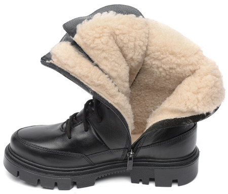 ЖЕНСКИЕ САПОГИ НАТУРАЛЬНАЯ КОЖА /НАТУРАЛЬНАЯ ШЕРСТЬ CORVETTO ИТАЛИЯ