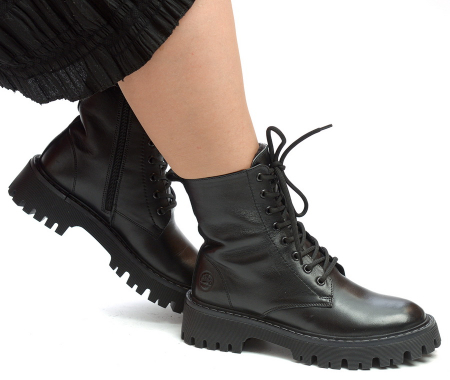 ЖЕНСКИЕ БОТИНКИ НАТУРАЛЬНАЯ КОЖА /НАТУРАЛЬНЫЙ МЕХ CORVETTO ИТАЛИЯ