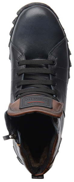 МУЖСКИЕ БОТИНКИ ПОЛУСПОРТИВНЫЕ НАТУРАЛЬНАЯ КОЖА /ШЕРСТЬ CORVETTO