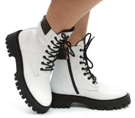 ЖЕНСКИЕ БОТИНКИ НАТУРАЛЬНАЯ КОЖА / НАТУРАЛЬНЫЙ МЕХ CORVETTO ИТАЛИЯ