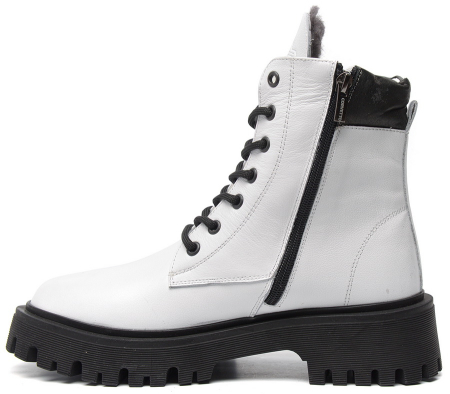 ЖЕНСКИЕ БОТИНКИ НАТУРАЛЬНАЯ КОЖА / НАТУРАЛЬНЫЙ МЕХ CORVETTO ИТАЛИЯ