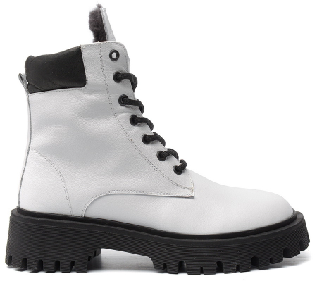 ЖЕНСКИЕ БОТИНКИ НАТУРАЛЬНАЯ КОЖА / НАТУРАЛЬНЫЙ МЕХ CORVETTO ИТАЛИЯ