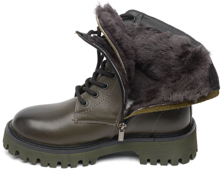 ЖЕНСКИЕ БОТИНКИ НАТУРАЛЬНАЯ КОЖА /НАТУРАЛЬНЫЙ МЕХ CORVETTO ИТАЛИЯ