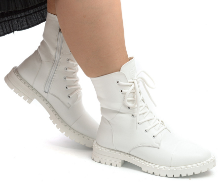 ЖЕНСКИЕ БОТИНКИ НАТУРАЛЬНАЯ КОЖА / НАТУРАЛЬНЫЙ МЕХ CORVETTO ИТАЛИЯ