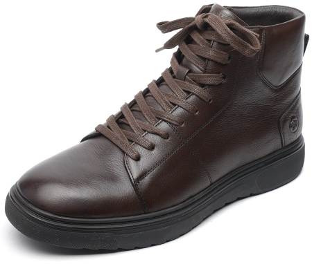 МУЖСКИЕ БОТИНКИ НАТУРАЛЬНАЯ КОЖА/НАТУРАЛЬНЫЙ МЕХ SALAMANDER