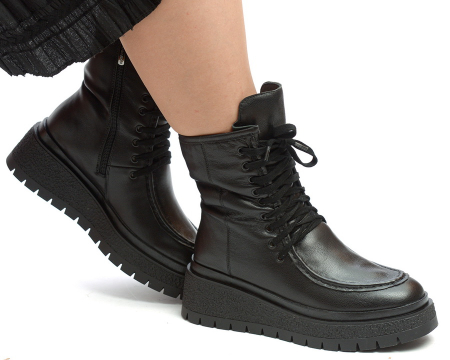 ЖЕНСКИЕ БОТИНКИ НАТУРАЛЬНАЯ КОЖА / ШЕРСТЬ SALAMANDER