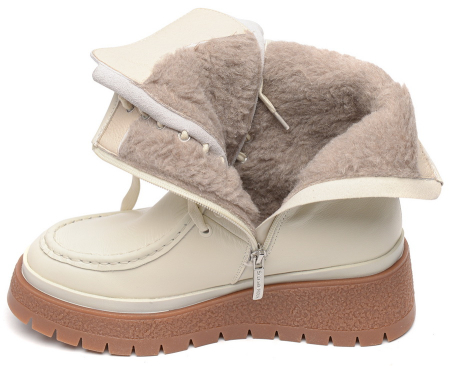 ЖЕНСКИЕ БОТИНКИ НАТУРАЛЬНАЯ КОЖА / ШЕРСТЬ SALAMANDER