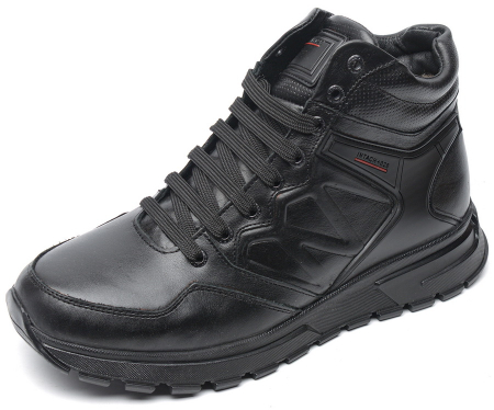 МУЖСКИЕ КРОССОВКИ НАТУРАЛЬНАЯ КОЖА /НАТУРАЛЬНЫЙ МЕХ CORVETTO