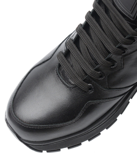 МУЖСКИЕ КРОССОВКИ НАТУРАЛЬНАЯ КОЖА /НАТУРАЛЬНЫЙ МЕХ CORVETTO