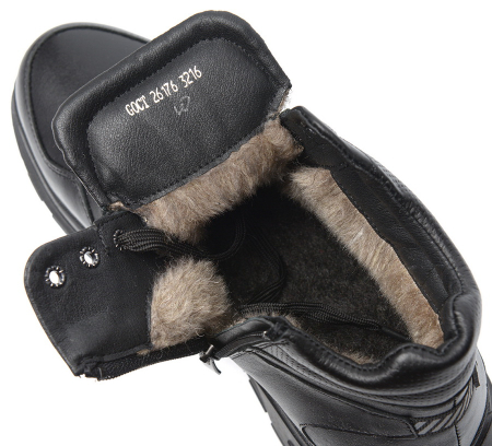 МУЖСКИЕ КРОССОВКИ НАТУРАЛЬНАЯ КОЖА /НАТУРАЛЬНЫЙ МЕХ CORVETTO